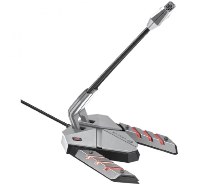 Vertux Мікрофон Vertux Streamer-3 LED USB Grey (streamer-3.grey)