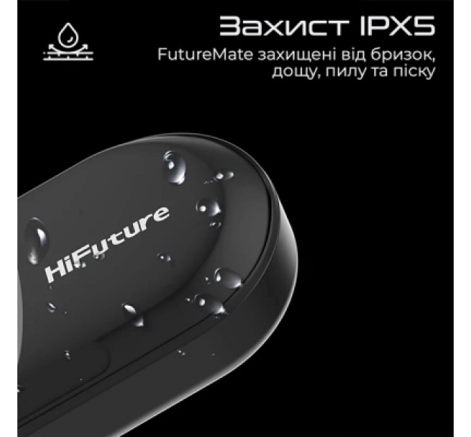 HIFuture Навушники HIFuture FutureMate Black (futuremate.black)