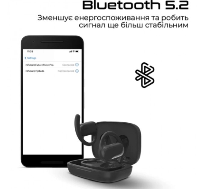 HIFuture Навушники HIFuture FutureMatePro Black (futurematepro.black)