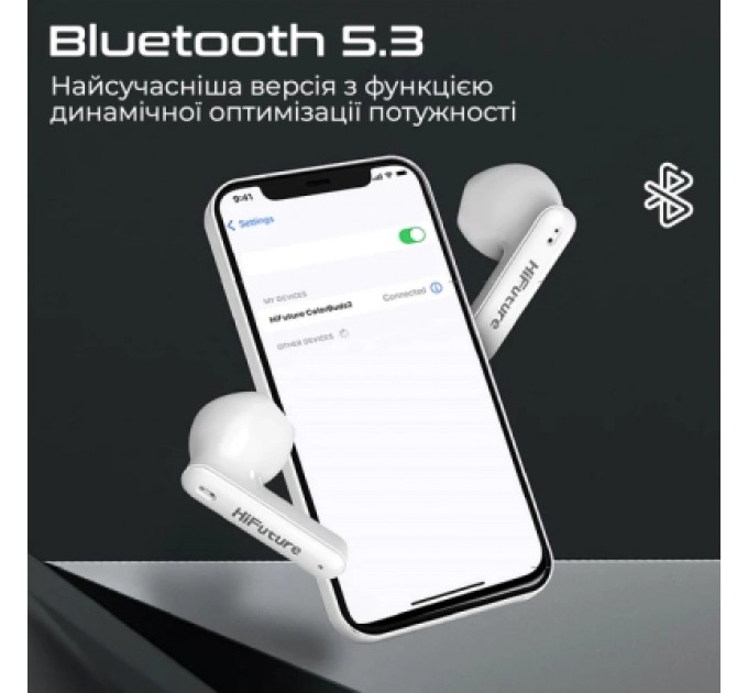 HIFuture Навушники HIFuture ColorBuds2 White (colorbuds2.white)