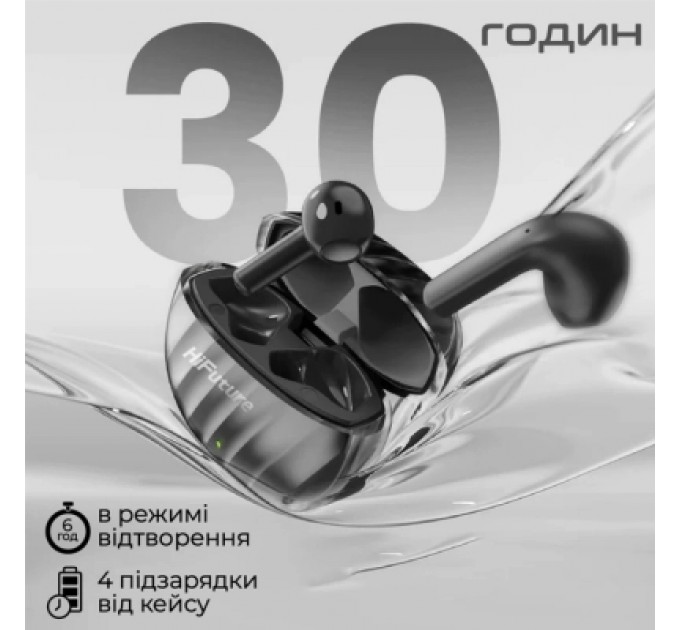 HIFuture Навушники HIFuture FlyBuds3 Blue (flybuds3.blue)