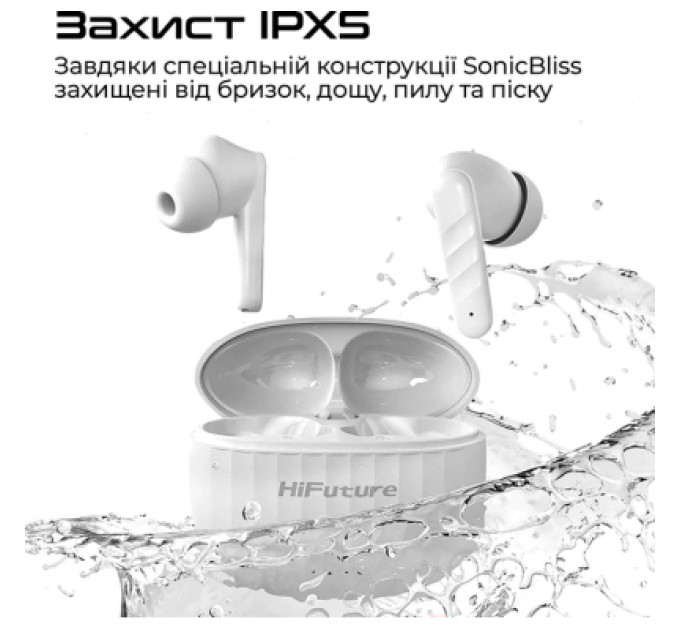 HIFuture Навушники HIFuture SonicBliss White (sonicbliss.white)