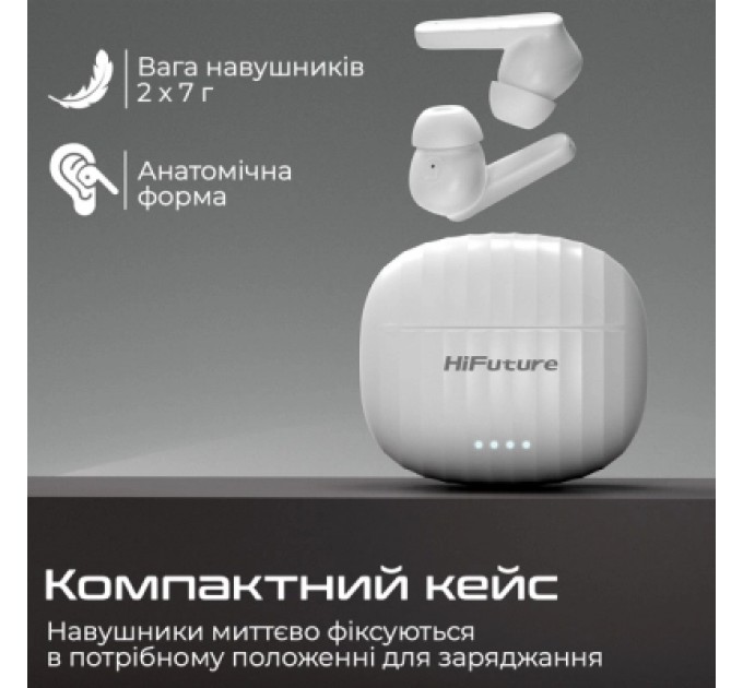 HIFuture Навушники HIFuture SonicBliss White (sonicbliss.white)