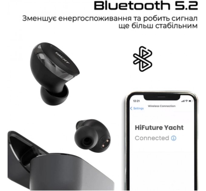 HIFuture Навушники HIFuture Yacht Black (yacht.black)