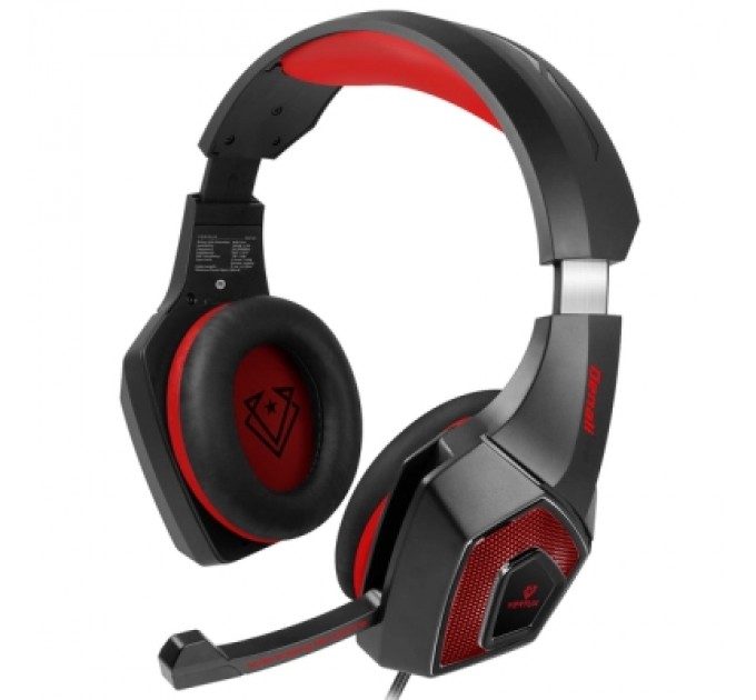 Vertux Навушники Vertux Denali 7.1 Mini Jack 3.5мм Red (denali.red)