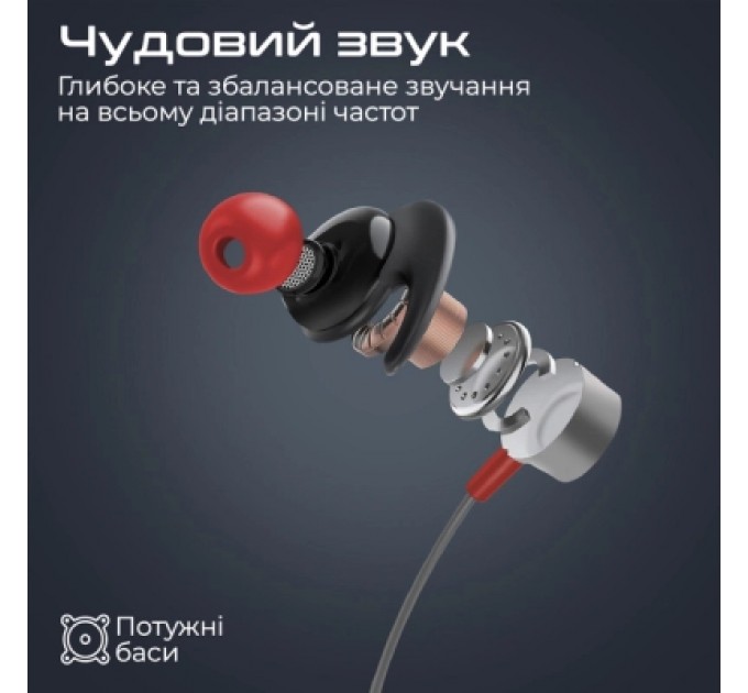 Promate Навушники Promate Blend Black (blend.black)