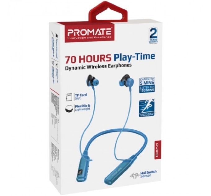 Promate Навушники Promate Blend Blue (blend.blue)