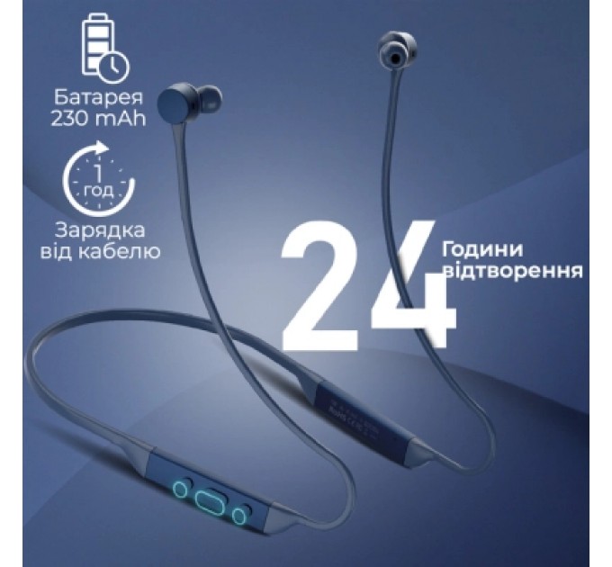 Promate Навушники Promate Civil Blue (civil.blue)