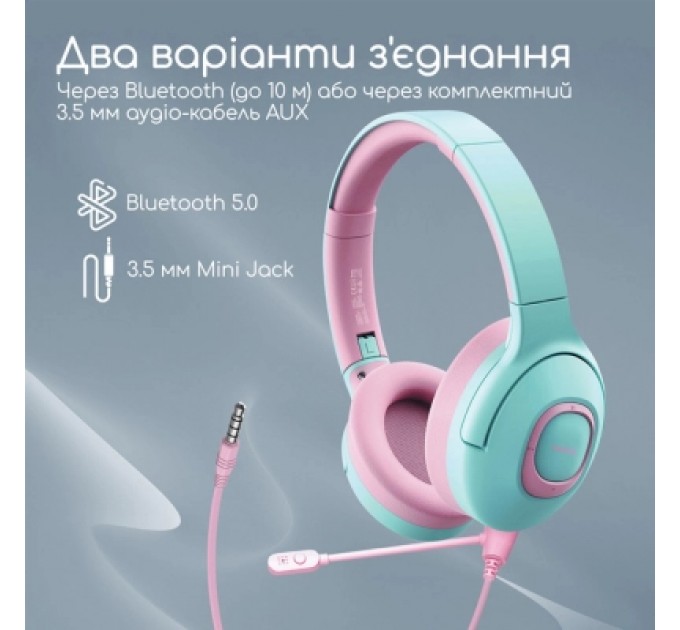 Promate Навушники Promate Coddy Bubblegum (coddy.bubblegum)