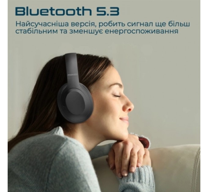 Promate Навушники Promate Concord ANC Black (concord.black)