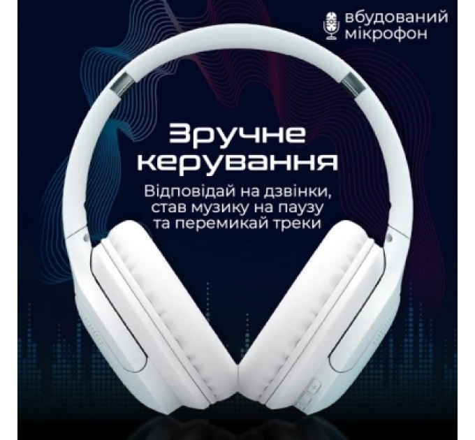 Promate Навушники Promate LaBoca-Pro White (laboca-pro.white)