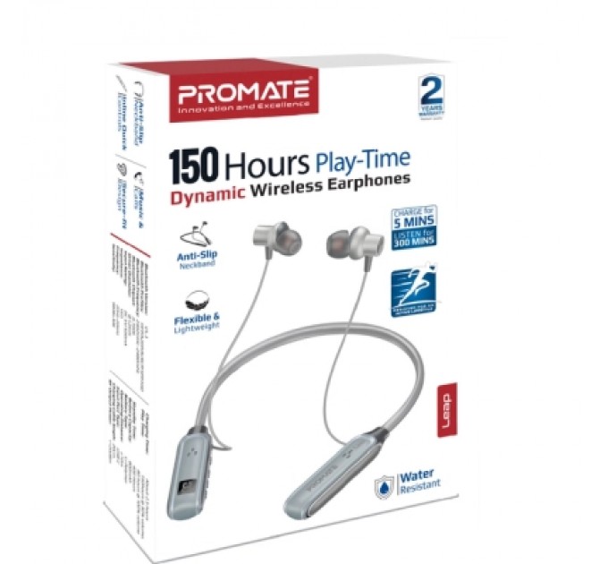 Promate Навушники Promate Leap Silver (leap.silver)