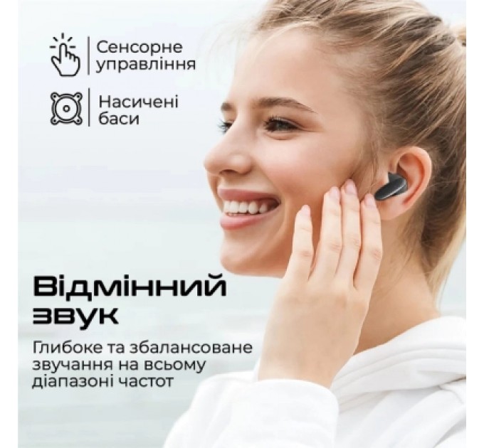 Promate Навушники Promate Lush Black (lush.black)