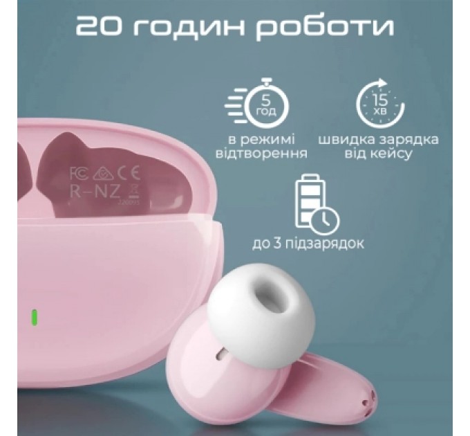 Promate Навушники Promate Lush Pink (lush.pink)