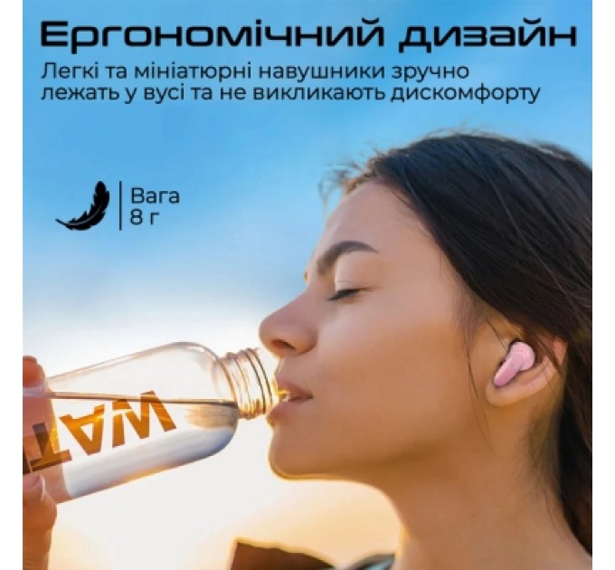 Promate Навушники Promate Lush Pink (lush.pink)