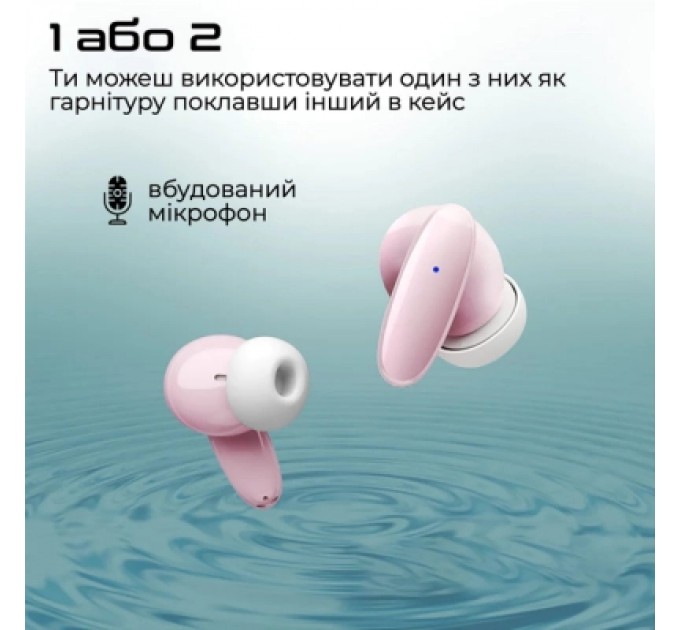 Promate Навушники Promate Lush Pink (lush.pink)