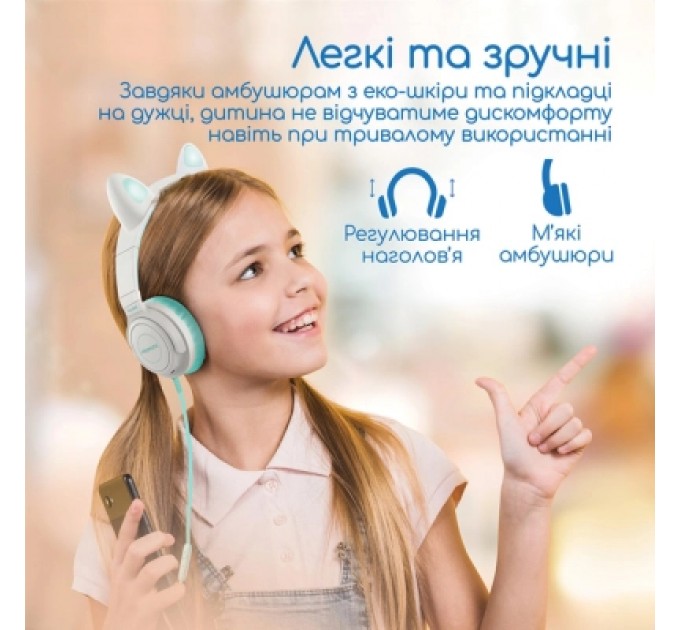 Promate Навушники Promate Panda Aqua (panda.aqua)