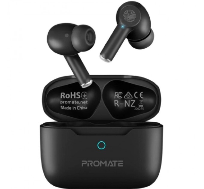 Promate Навушники Promate ProPods Black (propods.black)