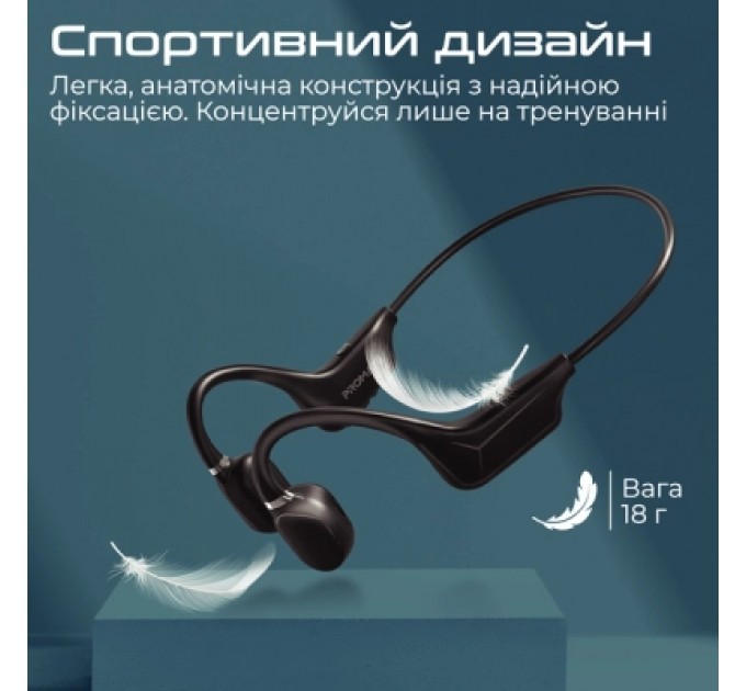 Promate Навушники Promate Ripple Black (ripple.black)