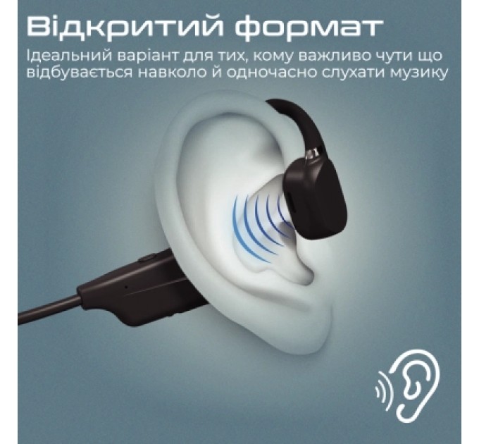 Promate Навушники Promate Ripple Black (ripple.black)