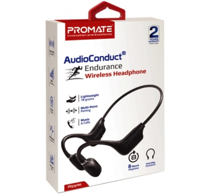 Promate Навушники Promate Ripple Black (ripple.black)