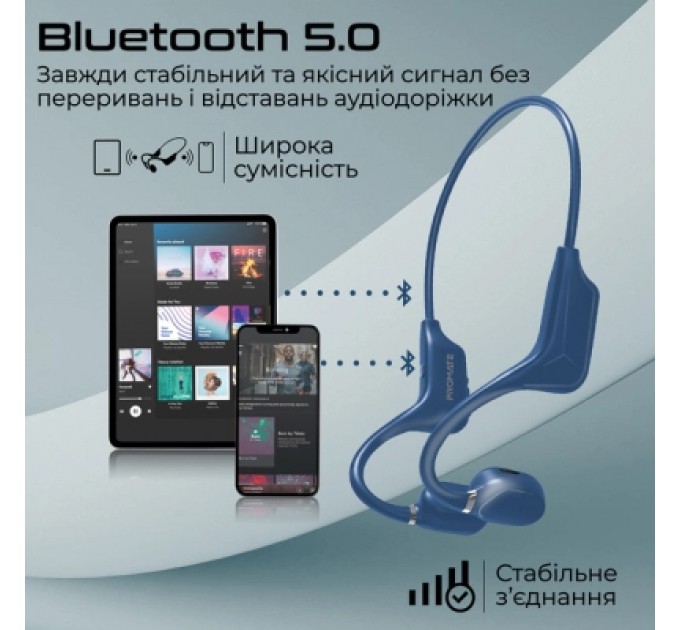 Promate Навушники Promate Ripple Blue (ripple.blue)