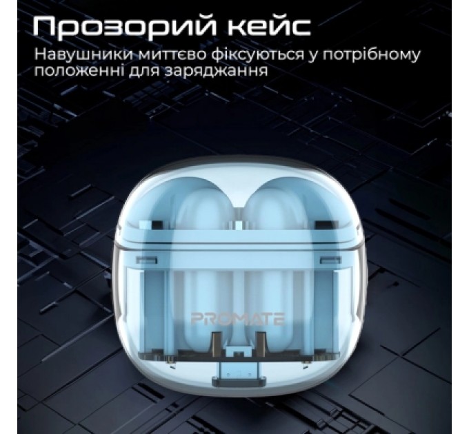 Promate Навушники Promate TransPods Blue (transpods.blue)
