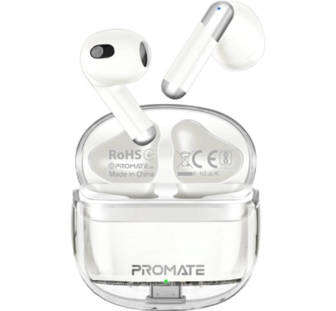 Promate Навушники Promate TransPods White (transpods.white)