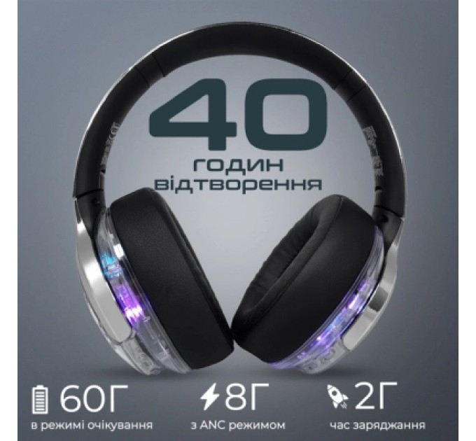 Promate Навушники Promate TransTune Silver (transtune.silver)