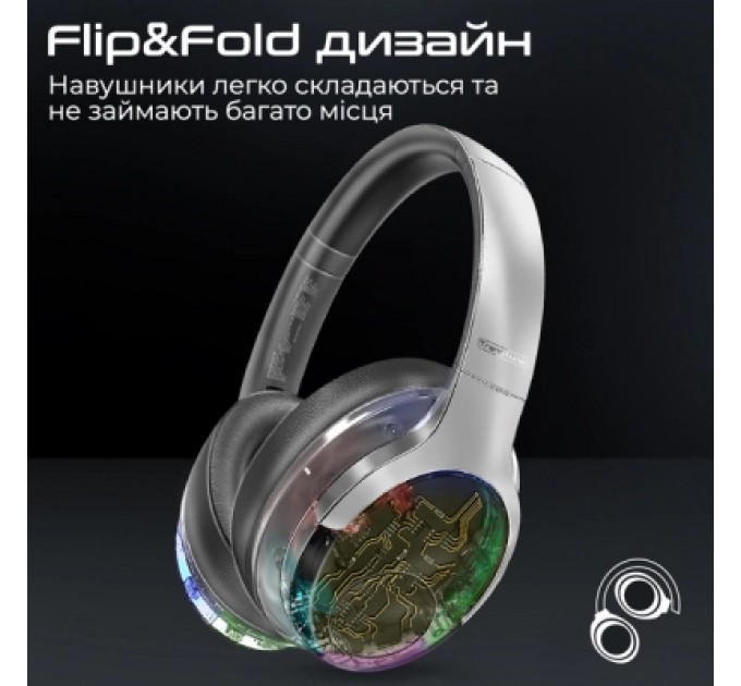 Promate Навушники Promate TransTune Silver (transtune.silver)