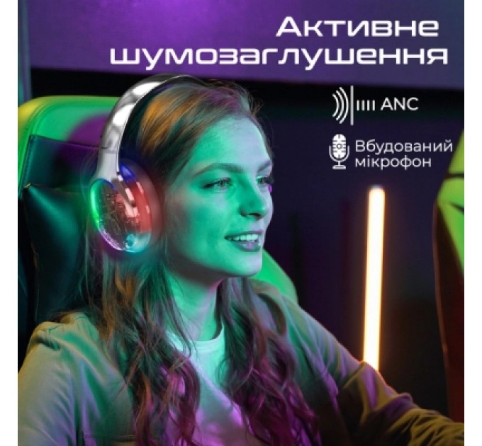 Promate Навушники Promate TransTune Silver (transtune.silver)