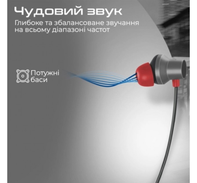 Promate Навушники Promate ANC Velcon Black (velcon.black)