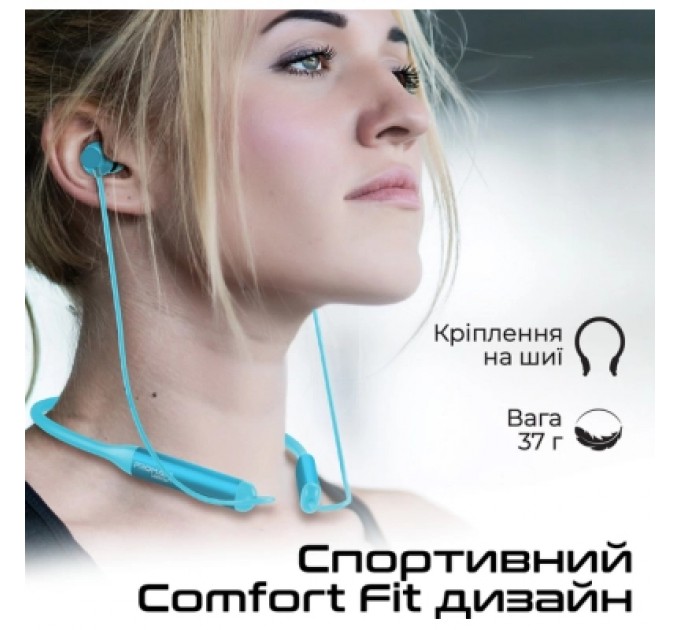 Promate Навушники Promate ANC Velcon Blue (velcon.blue)