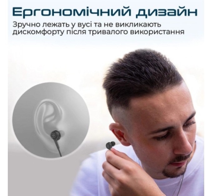 Promate Навушники Promate Duet Black (duet.black)