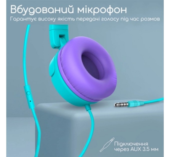 Promate Навушники Promate Jewel Aqua (jewel.aqua)