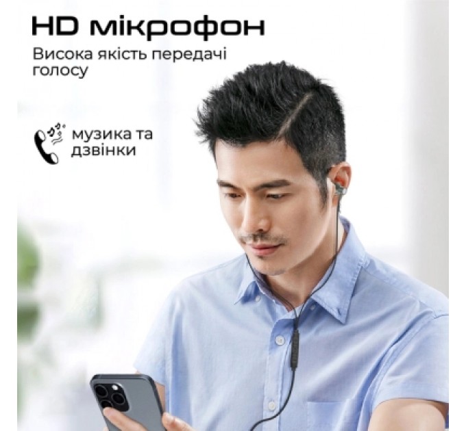 Promate Навушники Promate Silken-C Grey (silken-c.grey)