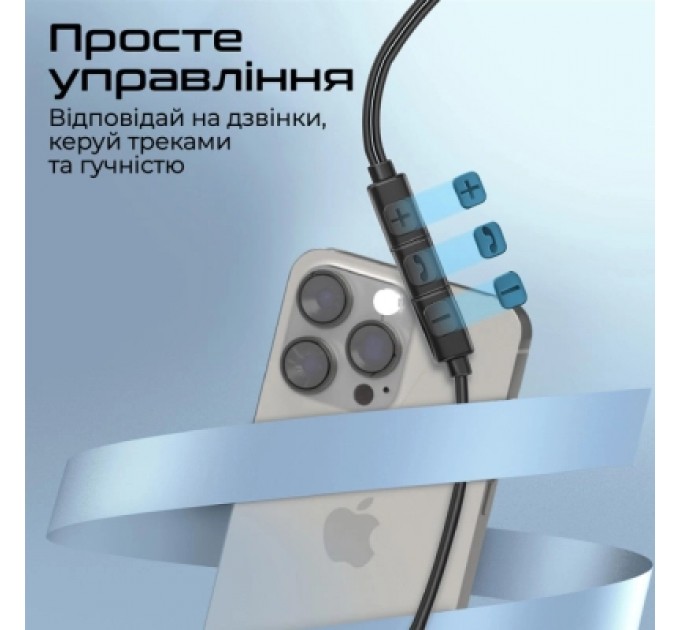 Promate Навушники Promate Silken-C Grey (silken-c.grey)