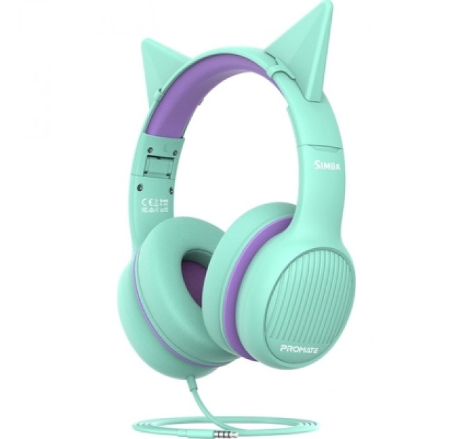 Promate Навушники Promate Simba Emerald (simba.emerald)