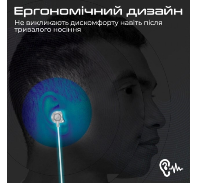 Promate Навушники Promate Vibe-LT White (vibe-lt.white)