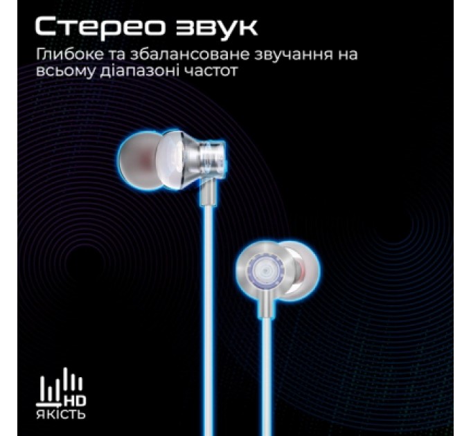 Promate Навушники Promate Vibe-LT White (vibe-lt.white)