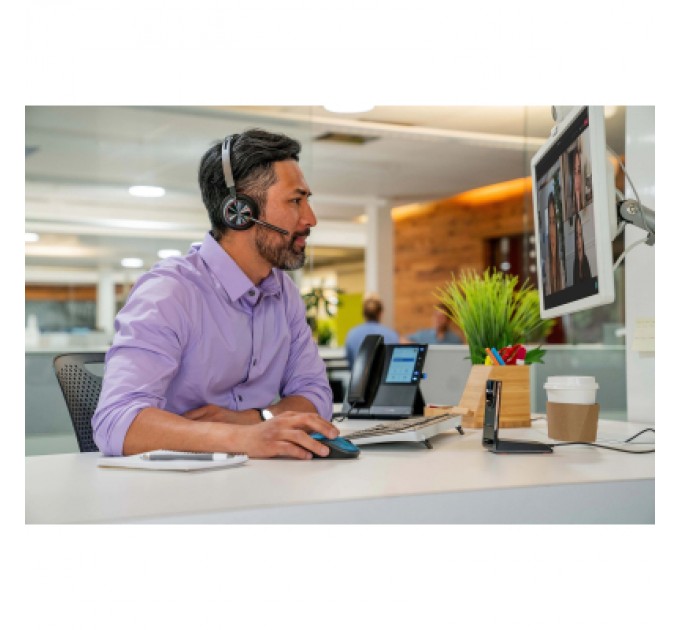 Poly Навушники Poly Voyager Focus 2 USB-A Bluetooth Black (76U46AA)