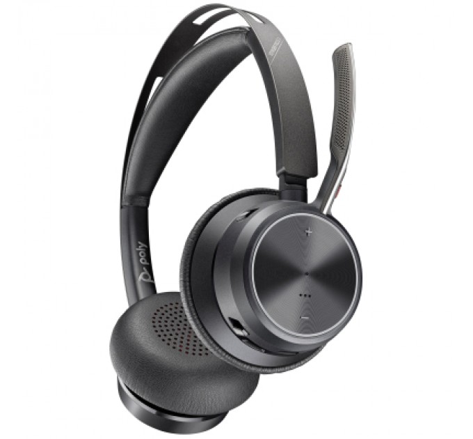 Poly Навушники Poly Voyager Focus 2 USB-A Bluetooth Black (76U46AA)