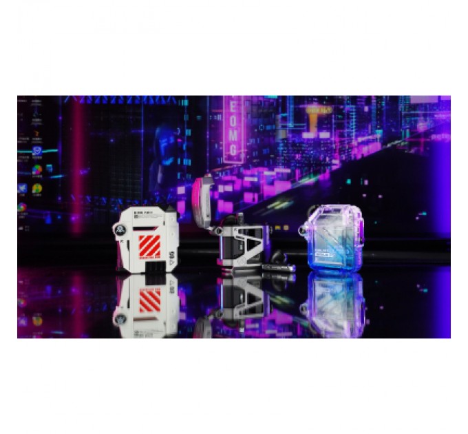 GravaStar Навушники GravaStar Sirius P5 TWS BT 5.2 IPX4 Transparent Blue (GRAVASTARP5_XTAL_BLU_V2)