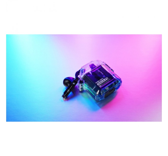GravaStar Навушники GravaStar Sirius P5 TWS BT 5.2 IPX4 Transparent Blue (GRAVASTARP5_XTAL_BLU_V2)