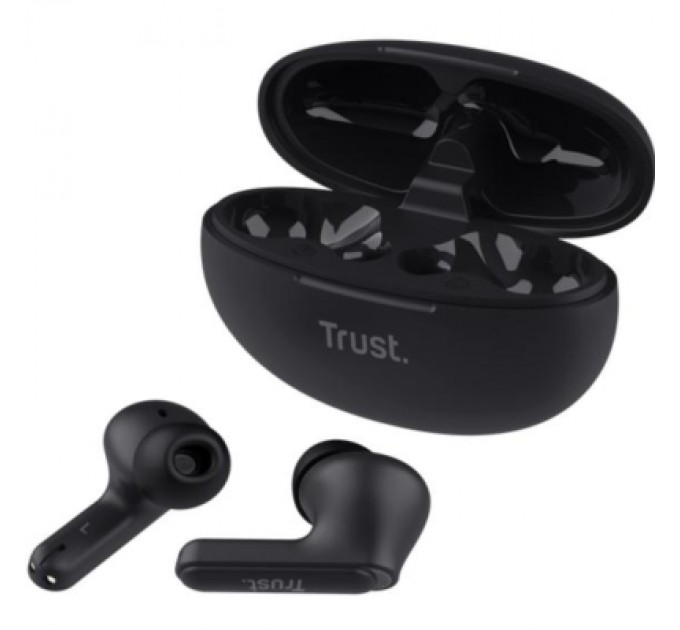 Trust Навушники Trust Yavi Earbuds Black (25296)