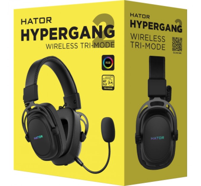 Hator Навушники Hator Hypergang 2 Wireless Tri-Mode Black (HTA-950)