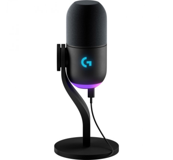 Logitech Мікрофон Logitech Yeti GX Dynamic RGB Gaming Mic with Lightsync Black (988-000569)