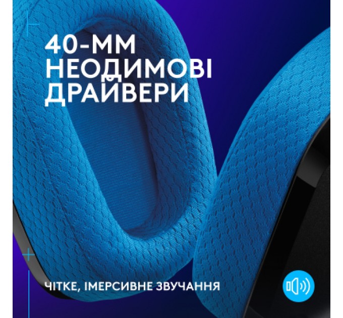 Logitech Навушники Logitech G535 Lightspeed Console Wireless Black (939-002219)