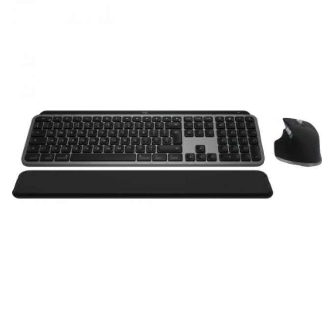 Logitech Комплект Logitech MX Keys S Combo для MAC Bluetooth/Wireles UA Space Grey (920-012845)