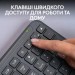 Logitech Клавіатура Logitech K950 Bluetooth/Wireless UA Graphite (920-012465)